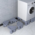 Newest Design Top Quality Anti Vibration Pads Fridge Holder Washing Machine Base Support Movable Adjustable Fridge Stand Base
