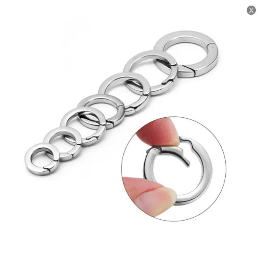 10/12/14/16mm 925 Sterling Silver Oval Lobster Clasp Connector for Bracelet Necklace DIY Making Jewelry