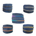#5 Denim Tape rainbow Nylon Zipper