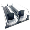 Auto Feed Convenience Store Beverage Shelf Pusher Glides Gravity Roller Shelf