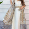 Middle East Cross Border Fit Women's Wholesale Loose Long Sleeved Dresses Autumn Outskirts