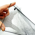 1000 Pcs/lot Nylon Hair Nets  Disposable Invisible Ventilate Hair Net for Wearing Wig Large Mesh Elastic Lined Wig Net