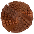 DIY Silicone Chocolate Mold Non-stick Cake Molds Jelly&Candy 3D Shape Bar Moulds