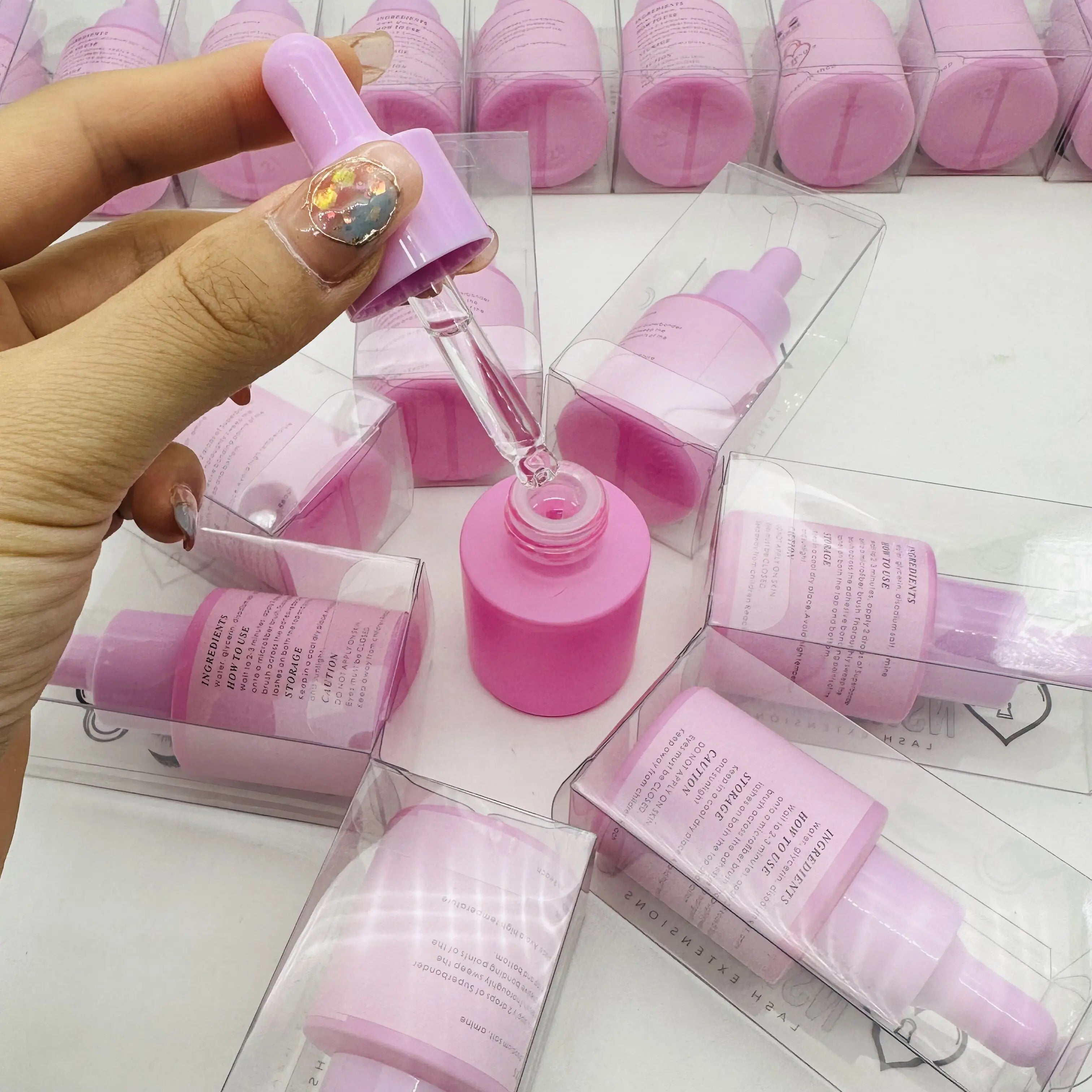 Super Bonder Activator Sealant Lashes Super Bonder Serum Lash Glue Bottle Eyelash Extension Super Bonder