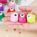 Factory-Direct DIY Mini Paper Punching Machine Hole Puncher ABS+Zinc Alloy KAMEI KM-8201 for Manual DIY Crafts