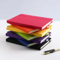 Manufacturer PU Leather Strap Notebook Custom White Lined Inner Page Creativity Office Notepad Fast Production for Retail