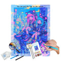 N-2801 Handpainted Eco-Friendly 30x40 Canvas Custom DIY 5D Diamond Painting Kits Square Diamonds Wall Decor