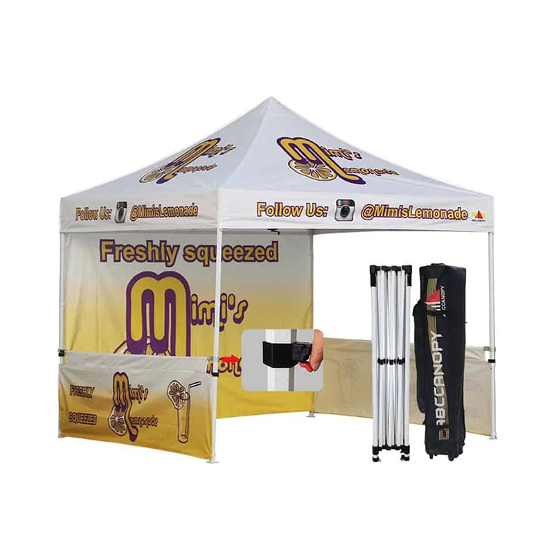 Outdoor 10x10 Tent Waterproof Custom Printing Aluminum Structure Frame Fordable Trade Show Tent