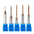 Jinchuan ODM/OEM Customizable Hot Sale 2-Fluted Steel CNC Router Bit Long Neck Ball Nose Carbide End Mill for Milling Cutter