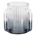 Judaica Strip Design Acrylic Washing Cup Shabbos Purim Jewish Gift Gradient Black Corrugated Lucite Washing Cup