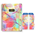 2025 A5 Spiral Notebook 365 Days English Planner Journal for Work and Daily Schedule