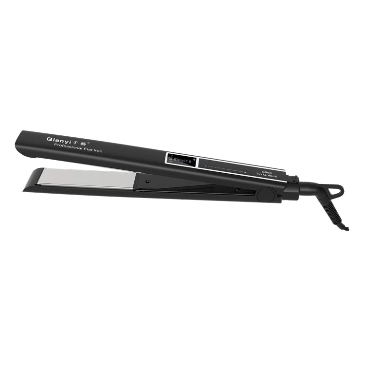 Professional Fast Electric Hair Straightener Household Use Narrow Titanium Floating Flat Iron LCD Digital USB Ceramic RV Hotel