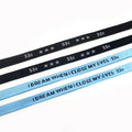 Cheap Elegant Custom Jacquard Bracelet Colorful Polyester Adjustable Woven Wristband with with Jacquard logo