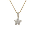 CN402  Brass Setting CZ  Pendants Hip Hop Necklace Iced Out Jewelry