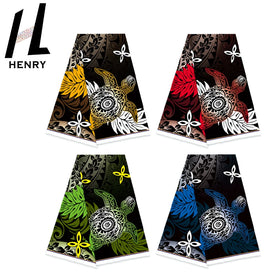 Manufacture Hawaii Style Fabric 100% Polyester Digital Print Taba Pattern Tribal Hobo Design for Garment