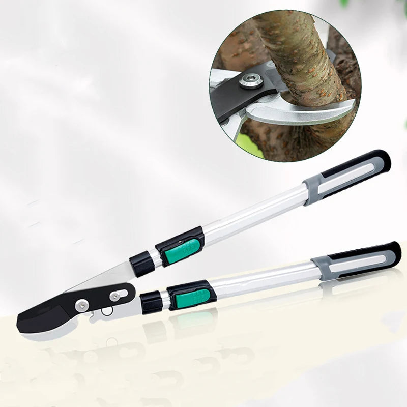 Heavy-Duty Sk5 Steel Hand Pruner for Gardening Adjustable for Anvil Loppers for Garden Tree Trimmer Industrial Grade Branch Cutt