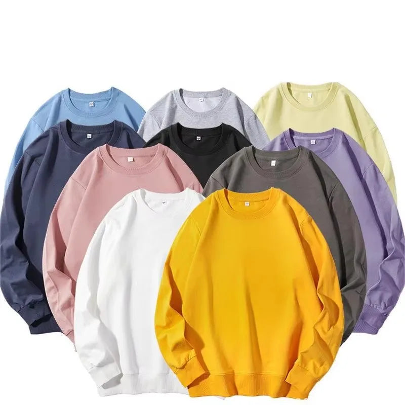 OEM ODM Wholesale Cheap 260gsm Terry Sweatshirt Clothing Manufacturers Custom logo Unisex Men Hoodie Sweatshirt
