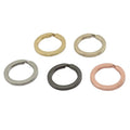 Nolvo World 23 mm 4 Color Thicken Flat Metal O Ring Safety Safe Small for Decoration Key Ring Keychain Plated Handbag MegaBDM