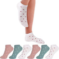 Women's Winter Animal Print Thick Knitted Ankle Athletic Cushion No Show Low Cut Running Casual Socks