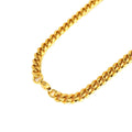 6mm8mm10mm12mm Hip Hop Thick Gold Chain Necklace Stainless Steel Neck Chain Logo Custom Statement Necklace Women Men's Jewellery