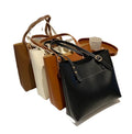 Factory Direct Sale Shoulder Handbag Elegant Ladies Shoulder Bags Custom Pu Leather Tote Hand Bag for Girls Ladies Women