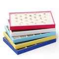 Exquisite Colorful Cotton Linen Pallets Ring Pendant Display Props Necklace Jewelry Tray Ornaments Display Rack Wholesale Bag