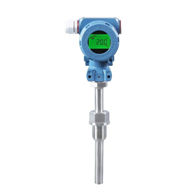 New PCT400 industrial temperature transmitter pt 100 4-20ma explosion-proof digital temperature transmitter with display
