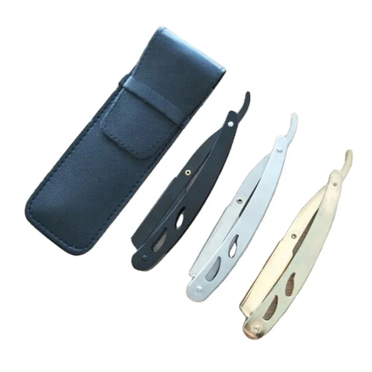 FYD High Quality Stainless Steel Straight Edge Shaving Razor FYD Hot Sell Straight Razor for Barber