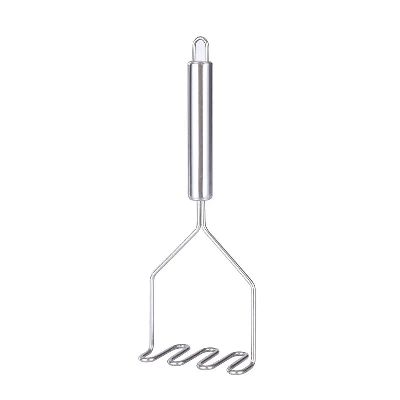 Hot Sale Household Stainless Steel Fruit Vegetables Masher Mud Press Potato Crusher