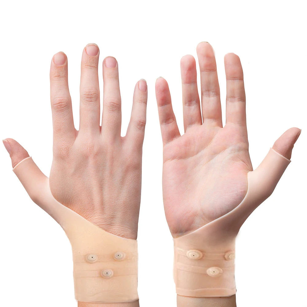 Magnetic Therapy Splint Gel Wrist Thumb Support Brace Thumb Hand Wrist Support Mittens for Tenosynovitis Typing Pain Relief