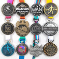 Factory Custom Desgin Medallion Marathon Sport Running Family Darts Boxing Medal Award Blank Metal Karting Mountain Coin Medal