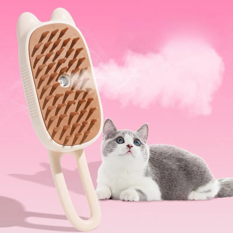Electric Anti-Flying Massage Comb Set Pet Cat and Dog Grooming Tool for Floating Hair Removal Effective Cleaning