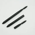 JDK Black Makeup Brush Mascara Wands for Eyelashes Lash Lift Spoolie Extensions Brush Retractable Lash Curler With Cover