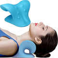 Factory Price Cervical Traction Chiropractic Pillow Neck Stretcher Small Big Sizes Multi-color Options Customizable Fast Neck