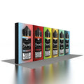 Folding Aluminum Reusable 20x7.5 ft Portable Light Weight Trade Show Exhibition Tension Fabric Backdrop Stands Pop up Display