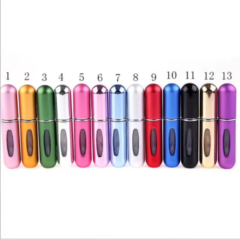 5ml Multi-use Color Travel Mini Metal Perfume Atomizer Spray Bottle