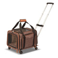 Two-Sided Expandable Dog Pet Trolley Carrier Eco-Friendly and Airline Approved with Wheels Pet Cages & Houses Product MegaBDM