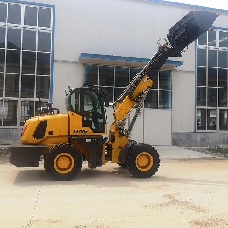 Factory Price 1 Ton  1.5 Ton Telescopic Handler Telescopic Boom Diesel Telescopic Wheel Loader