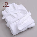 Manufacturer Personalized Cotton Bath Robe White Embroidered Towels and Bathrobe