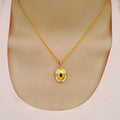 S925 Silver Fine Chains Necklace Hand Drawn Natural Lapis Lazuli White Mother Pearl Italian Filigree Jewelry S925 Sliver