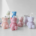Bear Series Shaped Candles Birthday Gift Handmade Scented Candle Room Decoration Home Decor Candle MegaBDM