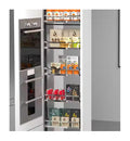 Modern Traditional Freestanding Kitchen Blind Corner Pantry Slide Out Cabinet Unit with Pull for Kitchen Installation