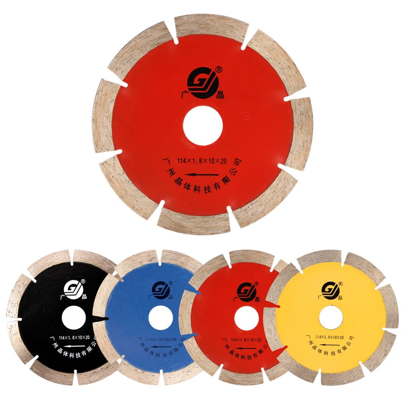 European Standard Hot Pressed 4.5 Inch Diamond Cutting Saw Blade for Fast Cutting of Stone Granite Slabs
