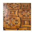 Durable Indoor Use Shell Inlay Hardwood Veneered Multilayer Engineered Flooring Smooth Black Walnut Oak Teak Living Room