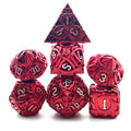 Dungeons & Dragons RPG Board Game Set With Metal Polyhedral Dice DND DND Board Game Dice