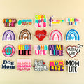 Diy 2025 Trendy Designer PVC Heart Nurse Life Bag Charm Cute Kawaii Words Bag Charms Accessories Custom Bulk Wholesale