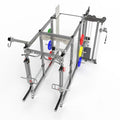 Commercial Heavy-Duty Steel Multifunctional Squat Rack Trainer Power Fitness Multistation Gym Rig Cage for Bodybuilding