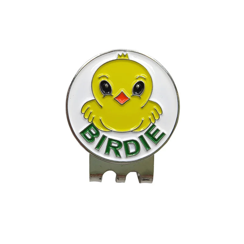 Custom Logo Magnetic Golf Hat Clip with Ball Marker Durable Iron for Men Women Golf Gift