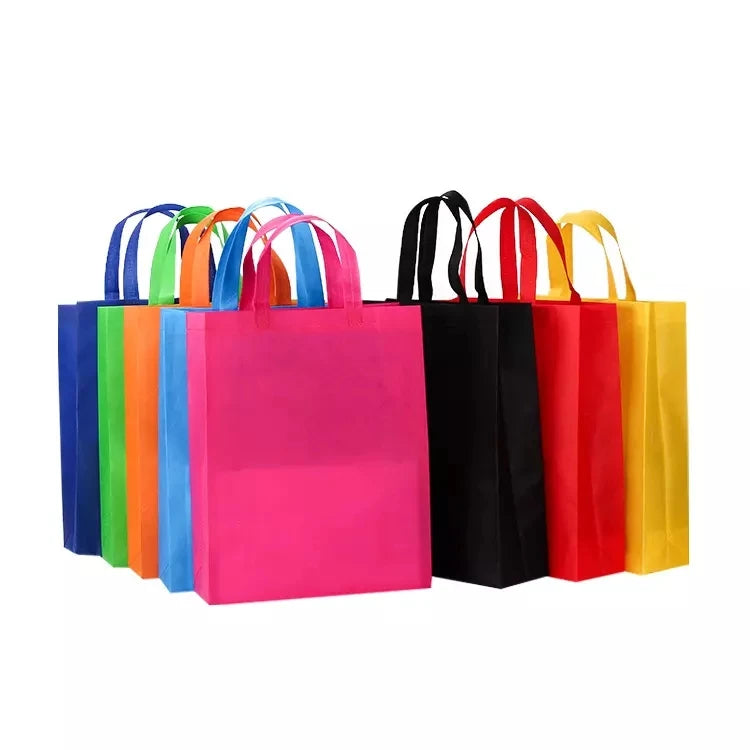 Wholesale Custom Personalized Non Woven Bag Promotional Reusable Cloth Shopping Tote Bags Non Woven Shopping Bag
