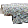 Luxurious Crystal Sheet Wholesale Bling Bling 2 mm Diamond Mesh Trimming Crystal AB Rhinestone Sheet for Decorative